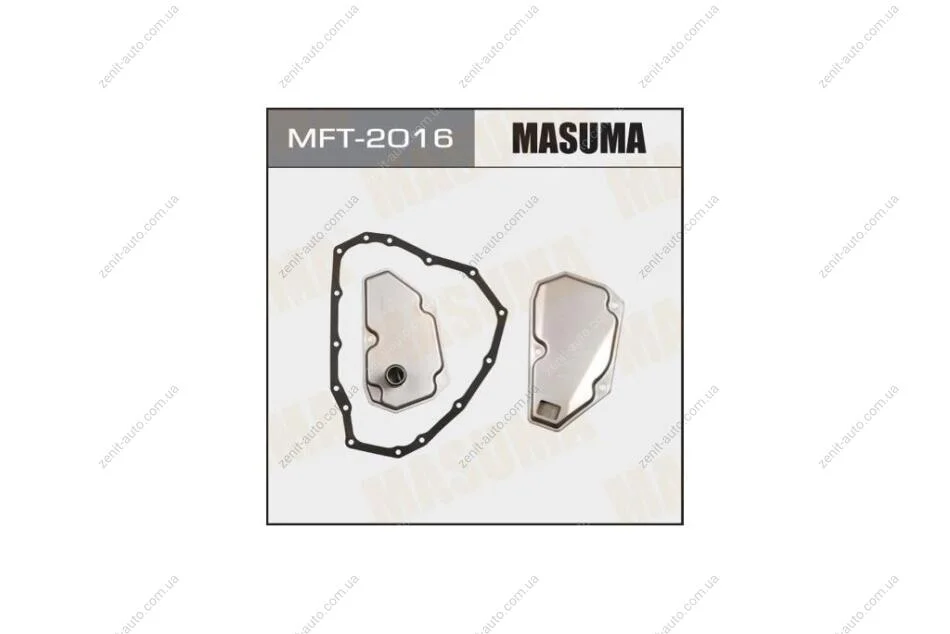 Фильтр АКПП (+прокладка поддона) Nissan Micra (10-14), Note (13-), Qashqai (13-)/ Renault Duster (10-), Megane I (MFT-2016) MASUMA MFT2016 (фото 1)