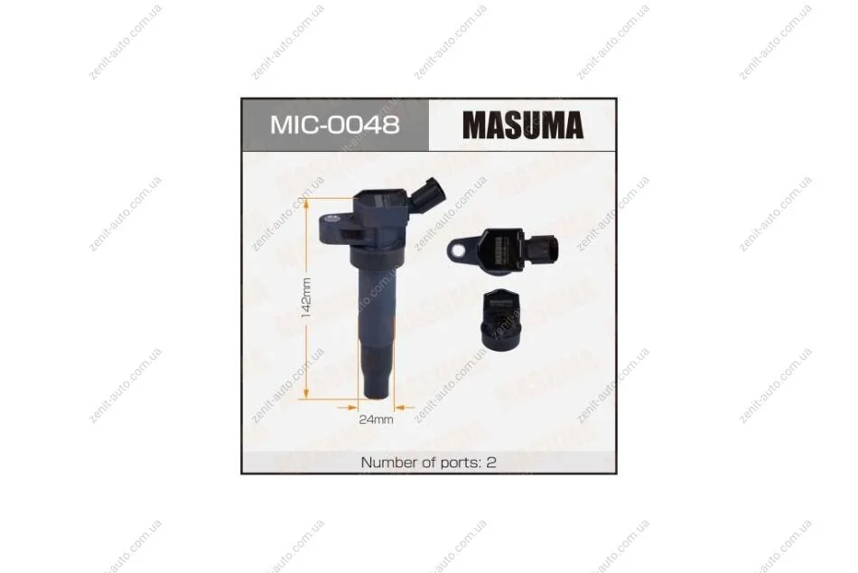 Котушка запалювання HYUNDAI SANTA FE IIIIX35 (MIC-0048) MASUMA MIC0048 (фото 1)