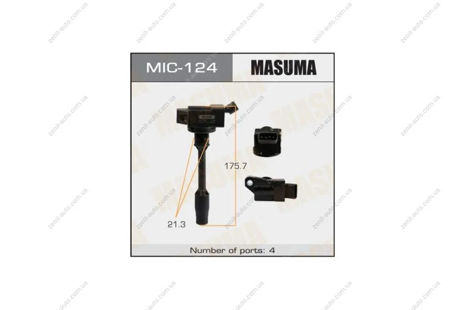 Катушка зажигания (MIC-124) MASUMA MIC124 (фото 1)