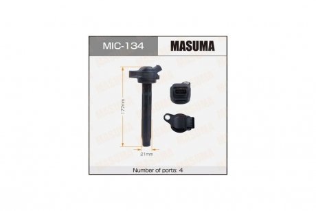 Котушка запалювання RX350 HIGH LANDER / 2GRFKS (MIC-134) MASUMA MIC134