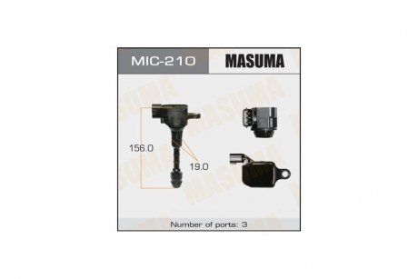 Котушка запалювання (MIC-210) MASUMA MIC210