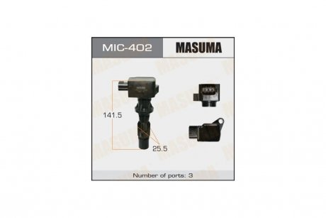 Катушка зажигания CX-7, MAZDA 6 / L3-VDT, L3-VE MASUMA MIC402