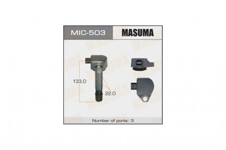 Катушка зажигания Honda Accord 2.0, Civic 1.6, 1.8 (-12) (MIC-503) MASUMA MIC503 (фото 1)