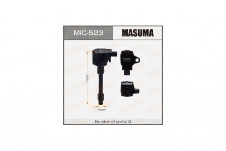 Котушка запалювання FIT CR-V/L13B L15B (MIC-523) MASUMA MIC523 (фото 1)