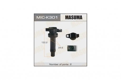 Котушка запалювання Hyundai Elantra, I30 1.4, 1.6 (-12) (MIC-K301) MASUMA MICK301 (фото 1)