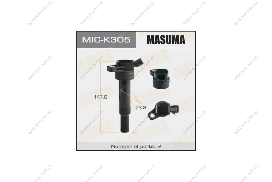 Катушка зажигания Hyundai Creta, Elantra, Sonata, Tucson 2.0 (15-) (MIC-K305) MASUMA MICK305 (фото 1)
