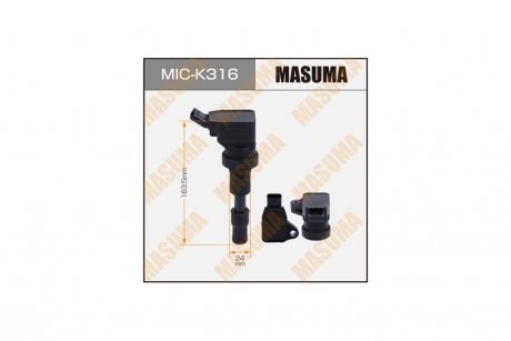 Котушка запалювання (MIC-K316) MASUMA MICK316 (фото 1)