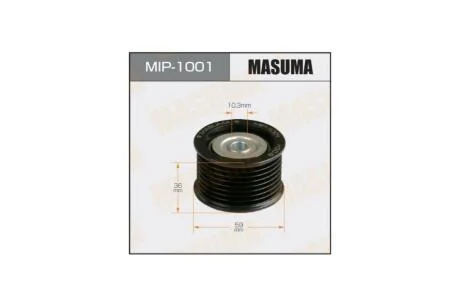 Ролик приводного ремня обводной Lexus GX 460 (09-)/ Toyota Land Cruiser (09-), Sequoia (09-17) (MIP-1001) MASUMA MIP1001