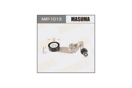 Натяжитель ремня генератора Toyota Avensis (00-08), Corolla (00-08), RAV 4 (00-05) (MIP-1013) MASUMA MIP1013