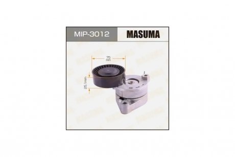 Натяжитель ремня генератора MITSUBISHI OUTLANDER II (CW_W) 3.0 4WD, 3.0 AWD (06-12) MASUMA MIP3012 (фото 1)