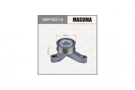 Ролик обвідний ременя приводу навісного обладнання, K24Z3, K24A (MIP-5014) MASUMA MIP5014 (фото 1)