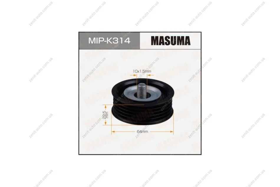 Ролик (MIP-K314) MASUMA MIPK314 (фото 1)
