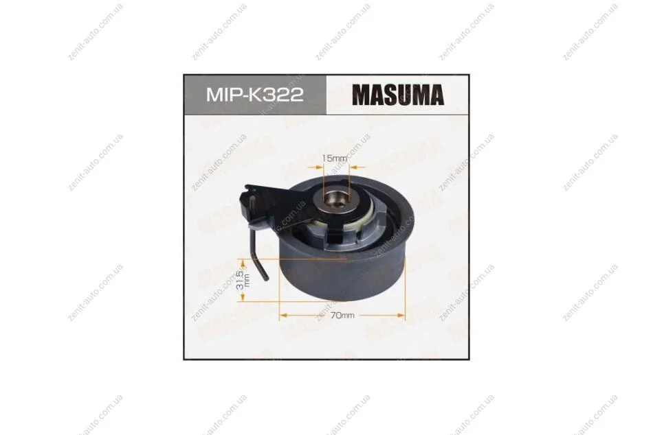 Натягувач ременя ГРМ (MIP-K322) MASUMA MIPK322 (фото 1)