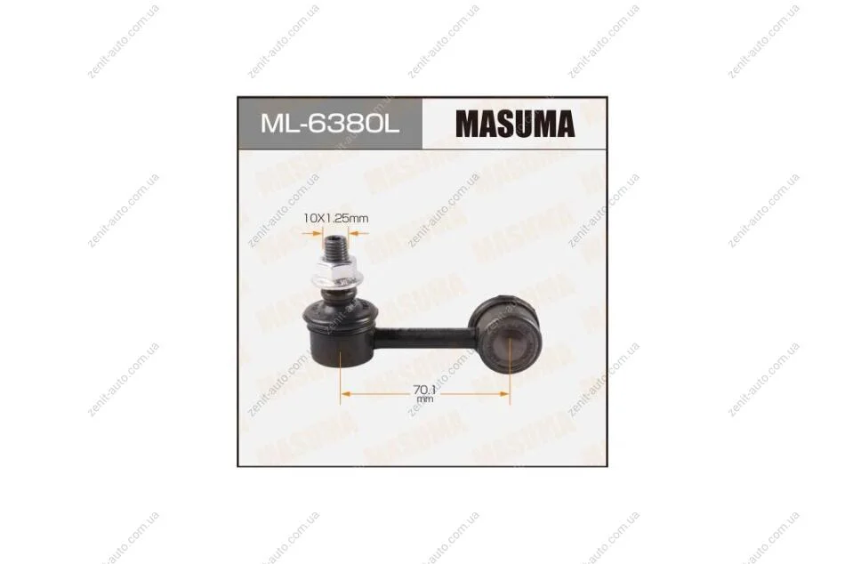 Стойка стабилизатора передн LH CIVIC/ FD1, FD3 (ML-6380L) MASUMA 'ML-6380L (фото 1)
