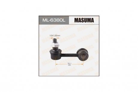 Стойка стабилизатора передн LH CIVIC/ FD1, FD3 MASUMA 'ML-6380L (фото 1)