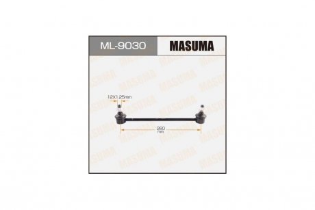 Стойка стабилизатора переднего Lexus ES250 (12-)/ Toyota Camry (06-) (ML-9030) MASUMA ML9030 (фото 1)