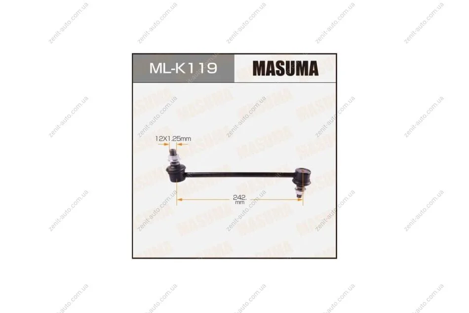 Стойка стабилизатора передн HYUNDAI, KIA (ML-K119) MASUMA MLK119 (фото 1)