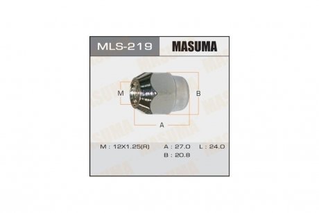 Гайка колеса MASUMA MLS219