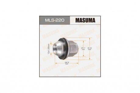 Гайка колеса Nissan (MLS-220) MASUMA 'MLS220