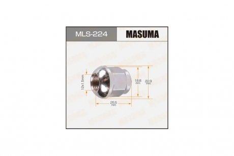 Гайка колеса (MLS-224) MASUMA MLS224