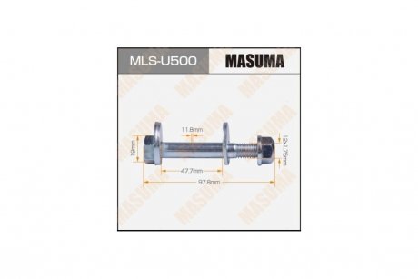 Болт розвальний Форд (MLS-U500) MASUMA MLSU500 (фото 1)
