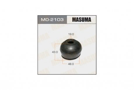 Пыльник опоры шаровой MASUMA MO2103 (фото 1)
