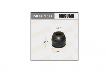 Пильовик опори кульовий 22х42х40 (MO-2118) MASUMA MO2118
