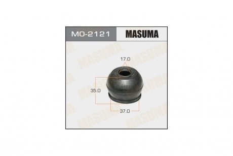 Пильовик опори кульовий 17х37х35 (MO-2121) MASUMA MO2121