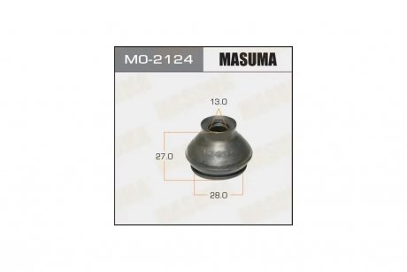 Пыльник опоры шаровой 13x28x27 (MO-2124) MASUMA MO2124 (фото 1)