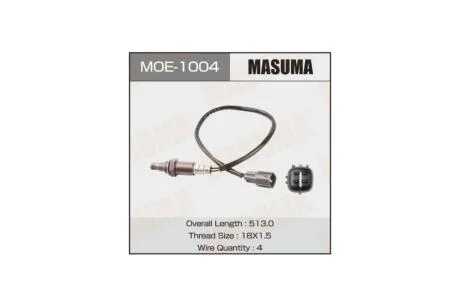 Датчик кислорода (лямбда-зонд) Toyota Camry (03-07), Highlander (07-10), RAV 4 (03-12) (MOE-1004) MASUMA MOE1004