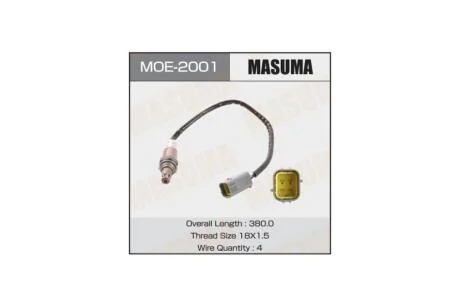Датчик кислорода (лямбда-зонд) Infinity FX35 (08-10), G37 (08-10), QX50 (08-12) (MOE-2001) MASUMA MOE2001