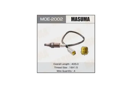 Датчик кисню (лямбда-зонд) Nissan X-Trail (07-10) / Renault Koleos (08-16) (MOE-2002) MASUMA MOE2002