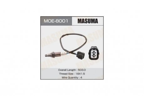 Датчик кисню (лямбда-зонд) Subaru Legacy, Outback 2.5 (09-14) (MOE-8001) MASUMA MOE8001