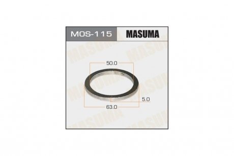 Кольцо глушителя графитовое MASUMA MOS115