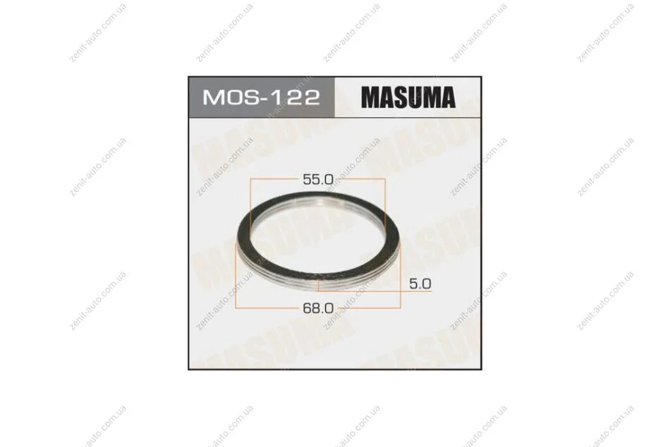 Кольцо глушителя графитовое (MOS-122) MASUMA MOS122 (фото 1)
