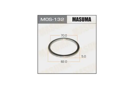 Кольцо глушителя (70x82x5) (MOS-132) MASUMA MOS132