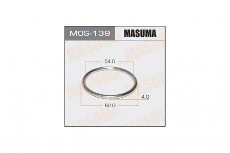 Кольцо глушителя MASUMA MOS139