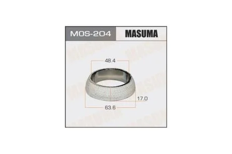 Кольцо глушителя (MOS-204) MASUMA MOS204