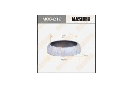 Кольцо глушителя 61.2 x 77.2 (MOS-212) MASUMA MOS212