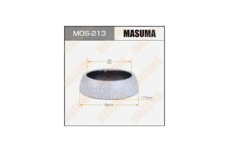 Кольцо глушителя 43 x 56 (MOS-213) MASUMA MOS213
