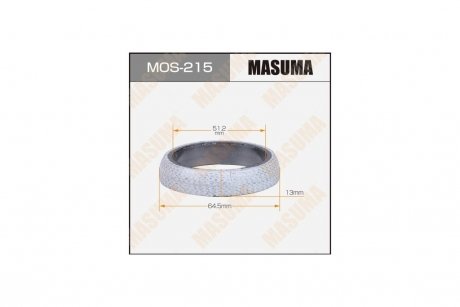 Кольцо глушителя 51.2 x 64.5 MASUMA MOS215 (фото 1)
