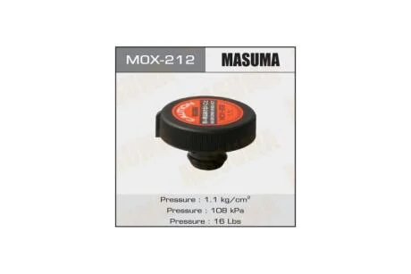 Крышка радиатора Toyota 1.1 bar (MOX-212) MASUMA MOX212