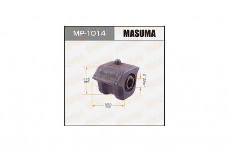 Втулка стабилизатора переднего левая Toyota RAV 4 (05-08), Prius (09-15) (MP-1014) MASUMA MP1014 (фото 1)