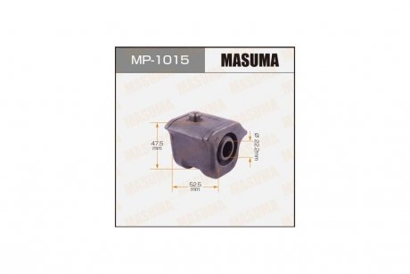 Втулка стабилизатора переднего правая Toyota RAV 4 (05-08), Prius (09-15) (MP-1015) MASUMA MP1015 (фото 1)