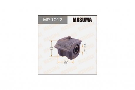 Втулка стабілізатора переднього ліва Toyota Auris (06-), Corolla (06-) (MP-1017) MASUMA MP1017 (фото 1)
