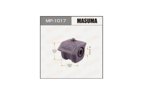 Втулка стабілізатора переднього ліва Toyota Auris (06-), Corolla (06-) (MP-1017) MASUMA MP1017