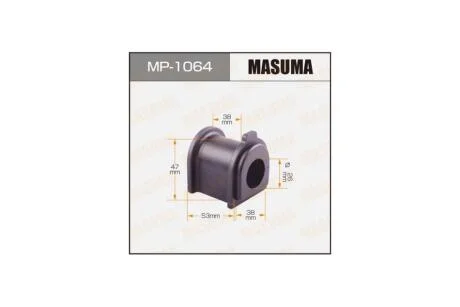 Втулка стабілізатора заднього (Кратно 2) Toyota Land Cruiser (09-) (MP-1064) MASUMA MP1064