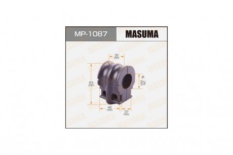 Втулка стабилизатора переднего (Кратно 2) Nissan Murano (08-15) (MP-1087) MASUMA MP1087 (фото 1)