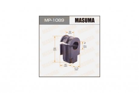 Втулка стабилизатора переднего (Кратно 2) Nissan Tida (07-) (MP-1089) MASUMA MP1089
