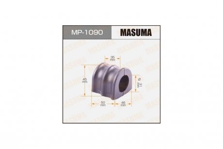 Втулка стабілізатора переднього (Кратно 2) Nissan Navara (05-), Pathfinder (05-14) (MP-1090) MASUMA MP1090 (фото 1)